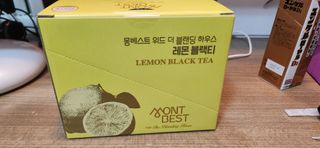 몽베스트 위드더 블랜딩 하우스 _레몬 블랙티 — 5점을 준 리뷰어가 2023년 1월 올린 사용 사진