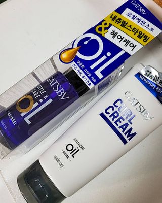 [갸스비] 곱슬 머리부터 파마까지 남자의 컬을 위한 갸스비 컬크림 — 5점을 준 리뷰어가 2021년 5월 올린 사용 사진