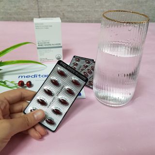 메디타민 루테인 지아잔틴 아스타잔틴 — 5점을 준 리뷰어가 2021년 10월 올린 사용 사진