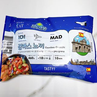 [테이스티나인][레디잇x부루마불] 감바스 뇨끼 460g — 5점을 준 리뷰어가 2022년 4월 올린 사용 사진