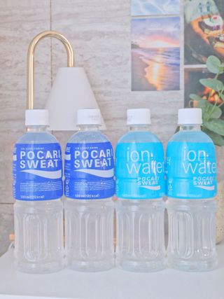 [동아오츠카] 포카리스웨트  500ml PET + 이온워터 500ml PET — 5점을 준 리뷰어가 2025년 7월 올린 사용 사진
