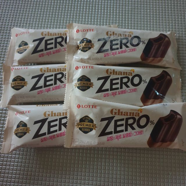 가나 ZERO 아이스바 리뷰 사진