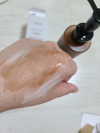 헤어플러스 콴디 플러피 클라우드 버블 팩 클렌저 — 5점을 준 리뷰어가 2021년 6월 올린 사용 사진
