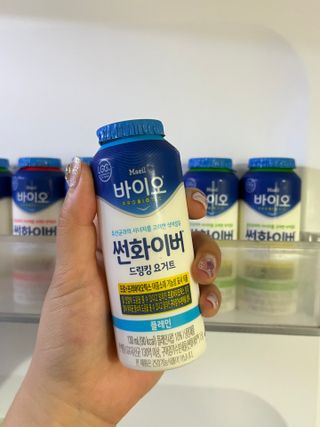 LIVE 매일바이오 썬화이버 드링킹 요거트 — 5점을 준 리뷰어가 2022년 8월 올린 사용 사진