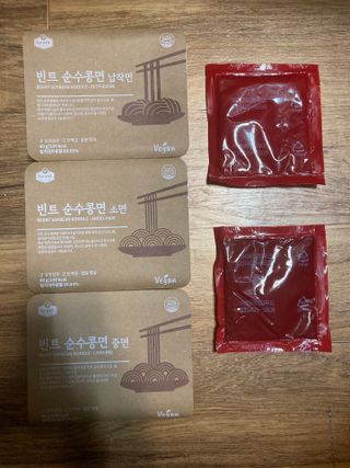 더빈트 빈트 순수콩면 3종 (+비건소스 2종 랜덤발송) — 4.5점을 준 리뷰어가 2023년 2월 올린 사용 사진