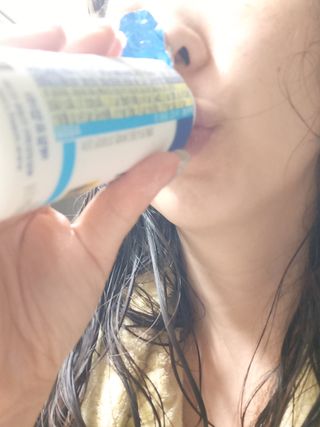 LIVE 매일바이오 썬화이버 드링킹 요거트 — 5점을 준 리뷰어가 2022년 8월 올린 사용 사진