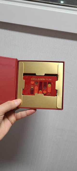 프리마인 귀족의 콜라겐, 92배 흡수율. 럭셔리 프리미엄 셀라브 콜라겐필름 30매 — 3점을 준 리뷰어가 2021년 9월 올린 사용 사진