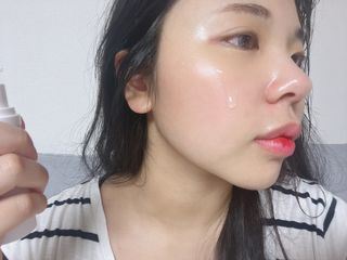 플레라디 에델바이스 워터풀 젤리 세럼 — 5점을 준 리뷰어가 2021년 6월 올린 사용 사진