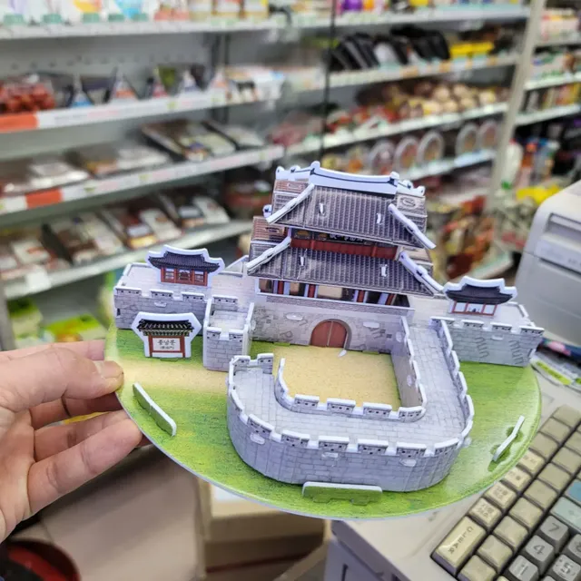 호남제일성 전주 풍남문 3D 입체퍼즐 리뷰 사진