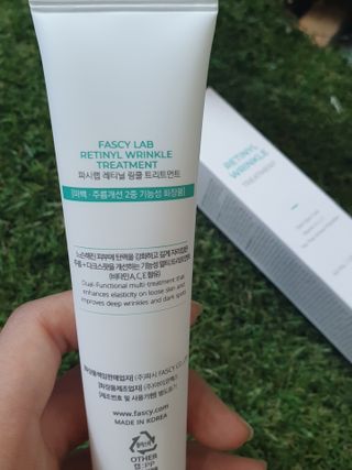 파시랩 레티닐 링클 트리트먼트 — 5점을 준 리뷰어가 2021년 5월 올린 사용 사진