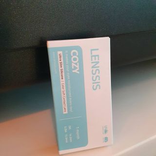 렌시스 LENSSIS [ 렌시스 ] 발색 짱짱 , 유니크한 색감 ＃코지시리즈  1개월용 ｜ 2컬러 중 택1 ｜ — 5점을 준 리뷰어가 2021년 6월 올린 사용 사진