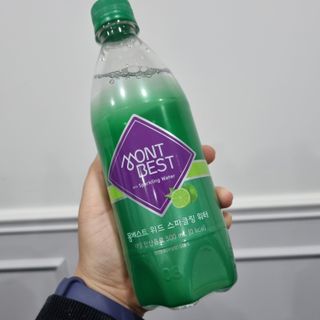 몽베스트 Montbest with Sparkling water Lime20병 — 5점을 준 리뷰어가 2021년 10월 올린 사용 사진