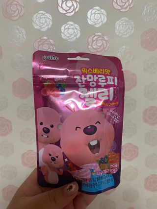[팔도] 잔망루피젤리 믹스베리맛 42g 8개 — 4점을 준 리뷰어가 2022년 2월 올린 사용 사진