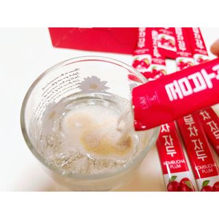 참앤들황토농원 7가지 맛! 탄산 톡톡! 스파클링! 데이앤 콤부차 7종 10포 1박스씩 ★총 7박스★ — 5점을 준 리뷰어가 2023년 2월 올린 사용 사진
