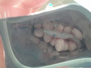 입 냄새 완화에 도움을 주는 에티켓 캔디 복숭아맛 앳캔디 — 5점을 준 리뷰어가 2020년 12월 올린 사용 사진