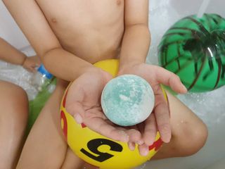버블데이 배쓰밤 거품입욕제 버블바 6종 — 5점을 준 리뷰어가 2021년 8월 올린 사용 사진