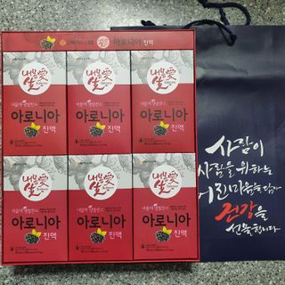 서울약사신협_내몸애생발란스아로니아_70ml x 30포 — 5점을 준 리뷰어가 2021년 7월 올린 사용 사진