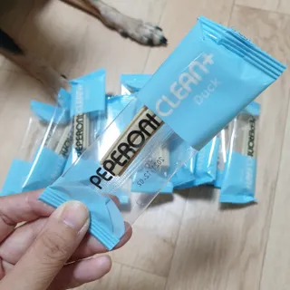페페로니 클린플러스 덴탈오리껌 10g x 14p — 5점을 준 리뷰어가 2021년 7월 올린 사용 사진