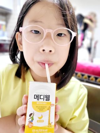 메디웰 페디아드링크 미니 바나나맛 — 4점을 준 리뷰어가 2022년 8월 올린 사용 사진