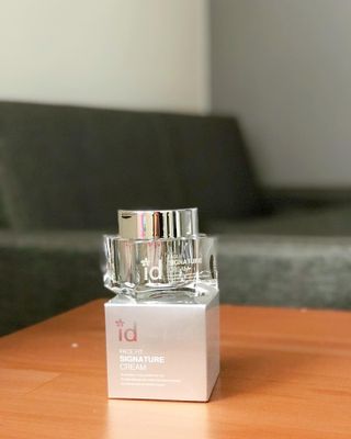 아이디플라코스메틱 아이디 페이스핏  시그니처 크림 50ml — 5점을 준 리뷰어가 2021년 10월 올린 사용 사진