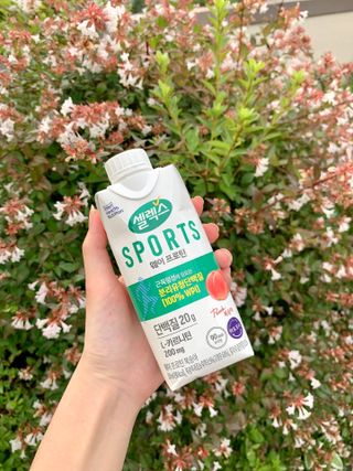 셀렉스스포츠 셀렉스 스포츠 웨이 프로틴 복숭아_ 330ml x 12팩 — 5점을 준 리뷰어가 2021년 7월 올린 사용 사진