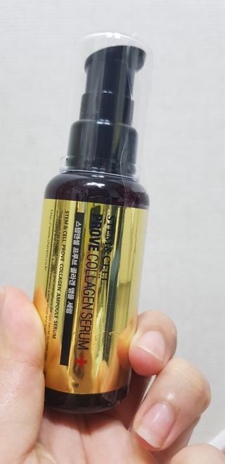 체르엠  프루브 콜라겐 앰플세럼 60ml 1병 — 4.5점을 준 리뷰어가 2021년 8월 올린 사용 사진