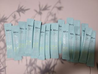 오투에니원 화이트 스완 갈락토미세스 비타민 C 워터 슬리핑 마스크 — 5점을 준 리뷰어가 2023년 2월 올린 사용 사진