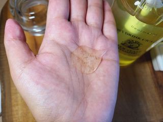 디어미어 맥주효모 샴푸 500ml — 5점을 준 리뷰어가 2022년 8월 올린 사용 사진