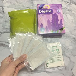 [레제르] 아로마 수액패치 발패치 30매입 -라벤더향/유칼립투스향/대나무향 — 5점을 준 리뷰어가 2022년 2월 올린 사용 사진