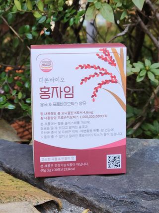 하루 1포로 콜레스테롤, 유산균, 고역가 소화효소까지 한번에 섭취! 다온바이오 홍자임 1개월분(30포) — 5점을 준 리뷰어가 2022년 11월 올린 사용 사진