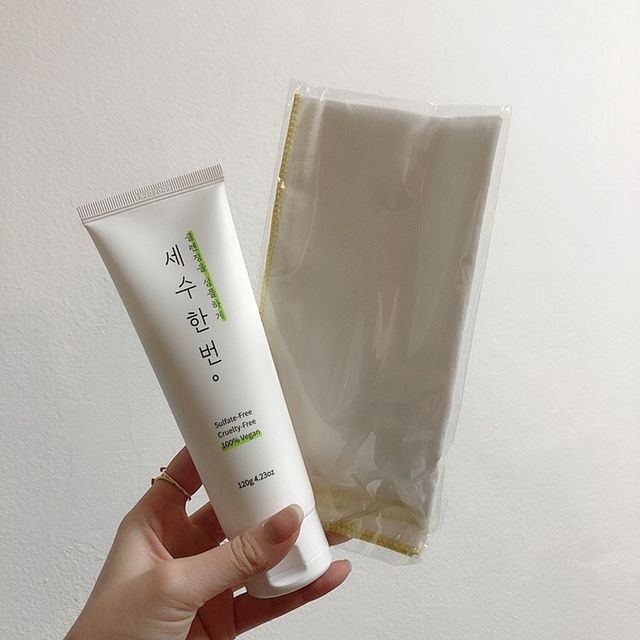 세수한번 폼클렌저 리뷰 사진
