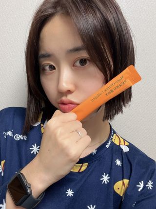 아임오 모로오렌지 콜라겐 1box (14포) — 5점을 준 리뷰어가 2023년 3월 올린 사용 사진