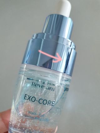 나우 [리브엠] 화해 1등 수분앰플 , 엑소코어 워터풀 텐션 앰플 — 5점을 준 리뷰어가 2023년 5월 올린 사용 사진