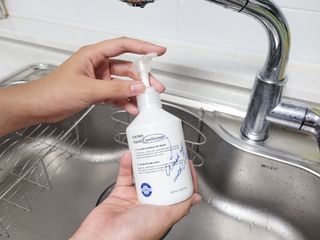 [블랑코클리닝] 키친 핸드컨디셔너 250ml — 5점을 준 리뷰어가 2022년 8월 올린 사용 사진