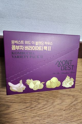 [몽베스트] 위드 더 블랜딩 하우스 콤부차 _ 버라이어티팩II — 5점을 준 리뷰어가 2024년 3월 올린 사용 사진