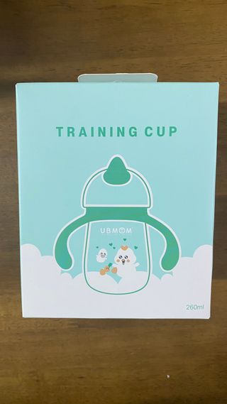 유비맘 트라이탄 코니빨대컵_컬러 랜덤 발송 — 5점을 준 리뷰어가 2021년 1월 올린 사용 사진