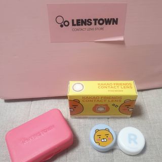 [렌즈타운] 카카오프렌즈 렌즈 — 4.5점을 준 리뷰어가 2021년 4월 올린 사용 사진