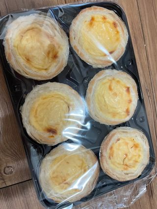 디앙뜨 포르투갈 에그타르트 오리지널 맛+패션후르츠 맛 중 택1 — 5점을 준 리뷰어가 2021년 8월 올린 사용 사진