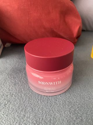 SOONWITH 바이오 수퍼 아쿠아 하이드로 젤 크림 — 5점을 준 리뷰어가 2021년 4월 올린 사용 사진