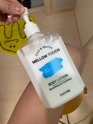 타포미 멜로우 터치 바디로션 500ml — 5점을 준 리뷰어가 2023년 3월 올린 사용 사진