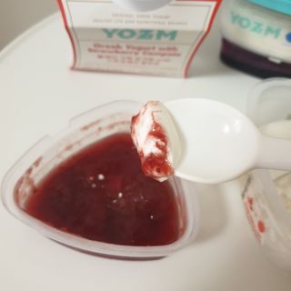 요즘 콩포트 그릭요거트 3종 세트 — 4점을 준 리뷰어가 2021년 3월 올린 사용 사진