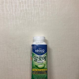 LIVE 매일바이오 알로에 드링킹 요거트 — 5점을 준 리뷰어가 2022년 4월 올린 사용 사진