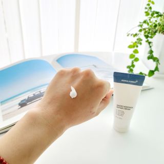 더마포레스트 마데카소사이드 리페어 크림 / 캐비아추출물 병풀추출물 시카케어 미백 주름개선 — 5점을 준 리뷰어가 2021년 7월 올린 사용 사진