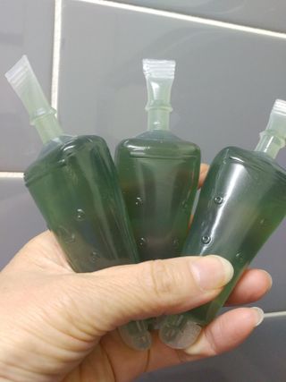 롯데제과 죠스바 아이스 톡톡 젤리 — 5점을 준 리뷰어가 2021년 10월 올린 사용 사진
