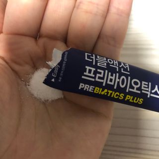 메이준뉴트리 더블액션 프리바이오틱스 플러스+ — 3점을 준 리뷰어가 2021년 7월 올린 사용 사진