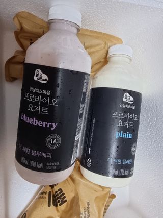 숲골 임실치즈마을 프로바이오 요거트 900ml — 5점을 준 리뷰어가 2021년 8월 올린 사용 사진