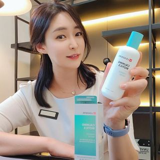 리더스코스메틱 리더스 카밍 바이오틱스 에센스 워터 — 5점을 준 리뷰어가 2021년 7월 올린 사용 사진