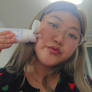 틱톡 캠페인 ★ ｜ Tiktok x 0.8L 에스트라리제덤 2차 크림 (최종) — 5점을 준 리뷰어가 2025년 2월 올린 사용 사진