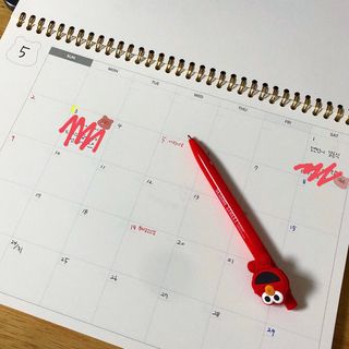 리훈 곰부 체크리스트+ 곰부 리무버블스티커 1장 — 5점을 준 리뷰어가 2021년 5월 올린 사용 사진