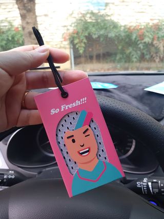 심폐소생소 [오늘도맑음] 차량용 악세사리 공기청정필터 이태리산 자동차용품 내부꾸미기 — 5점을 준 리뷰어가 2021년 12월 올린 사용 사진